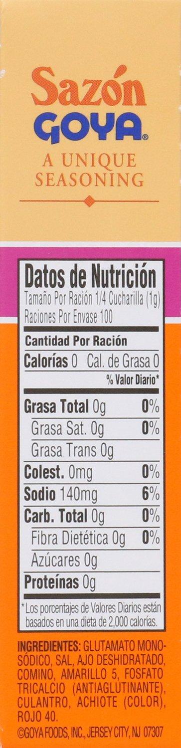 image:imageGoya Foods Sazn Seasoning with Coriander amp Annatto 352 Ounce
