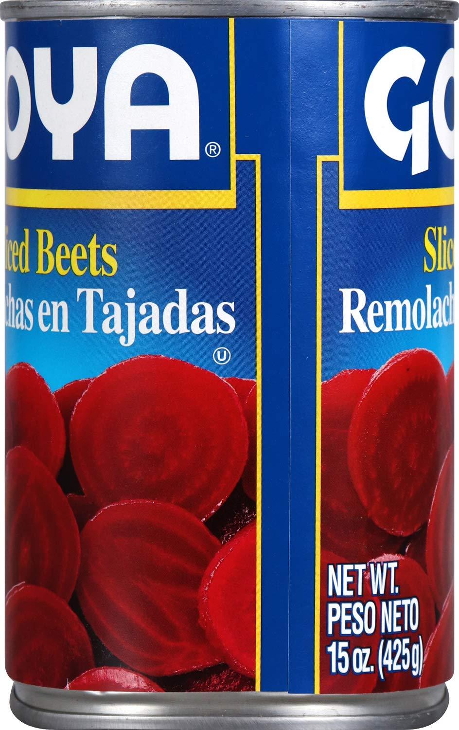 image:imageGoya Foods Sliced Beets 15 Ounce Pack of 24