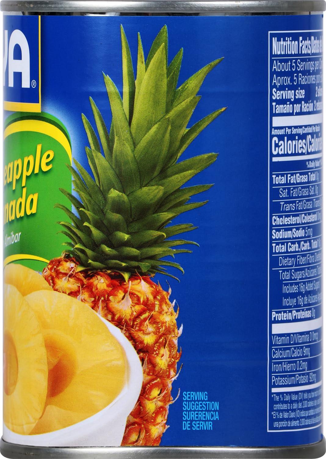 image:imageGoya Foods Sliced Pineapple 20Ounce Pack of 24