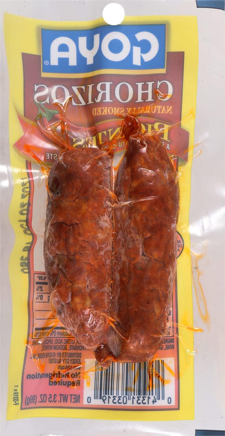 image:imageGoya Foods Spicy Chorizos Picantes 35 Ounce Pack of 16