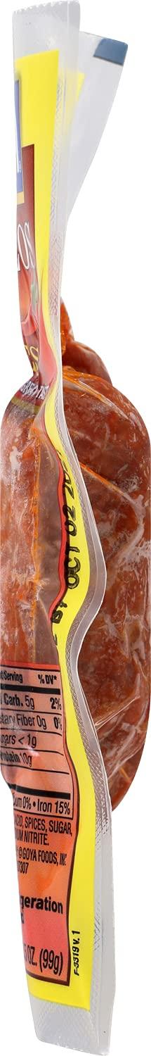 image:imageGoya Foods Spicy Chorizos Picantes 35 Ounce Pack of 16