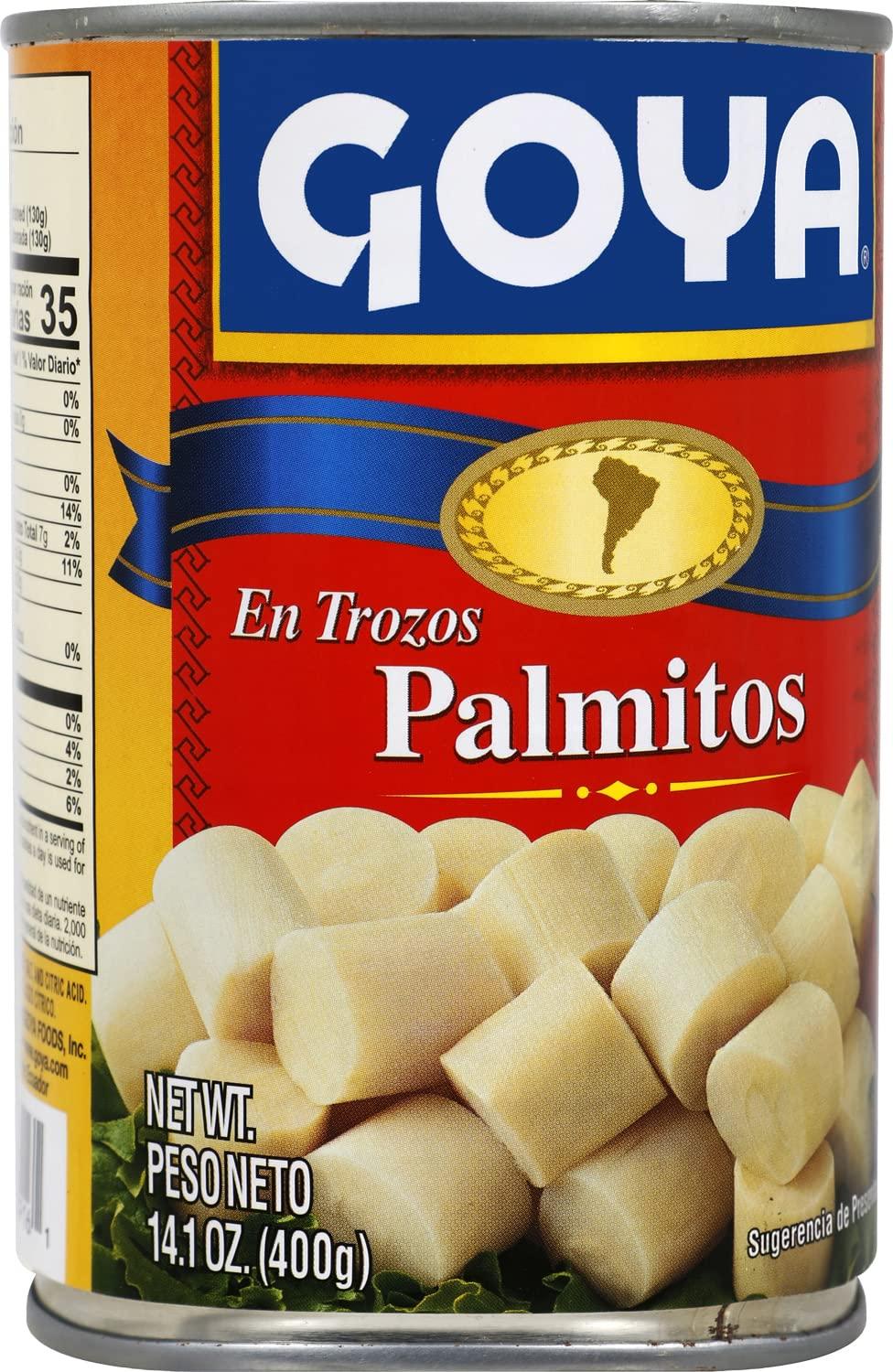 image:imageGoya Foods Whole Hearts of Palm Palmitos 141 Ounce Pack of 12Salad Cut