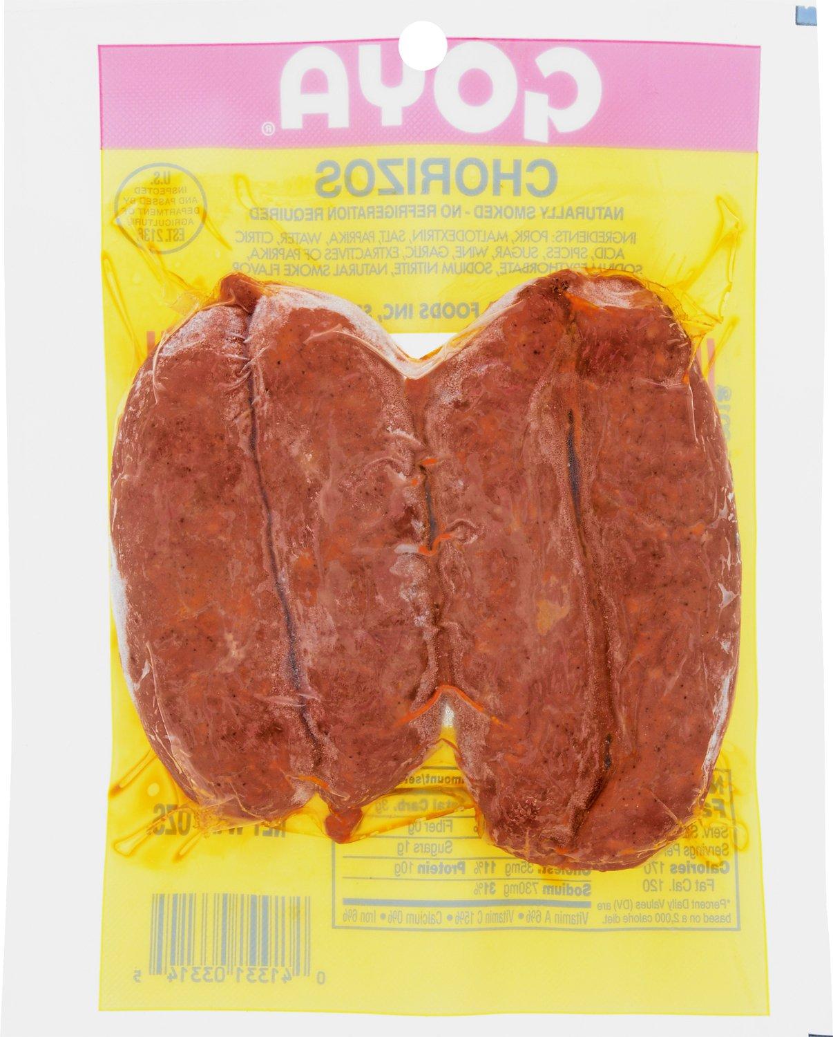 image:imageGoya Naturally Smoked Chorizos 7 Ounce