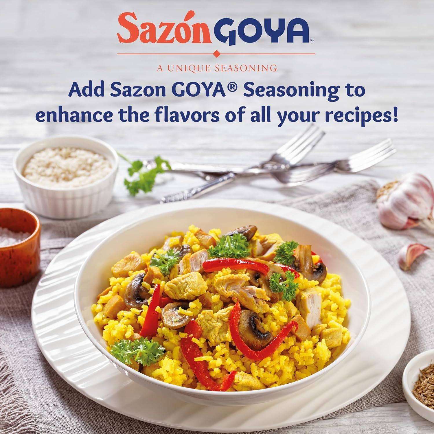 image:imageGoya Sazn Seasoning With Azafran 352 Ounce Pack of 3352 Ounce Pack of 3
