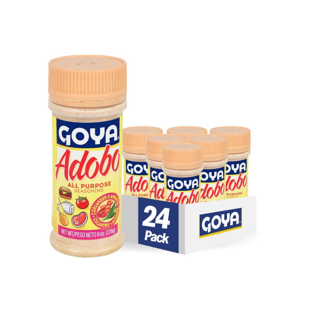 image:imageGoya Foods Adobo All Purpose Seasoning with Coriander amp Annatto 8 Ounce Pack of 24