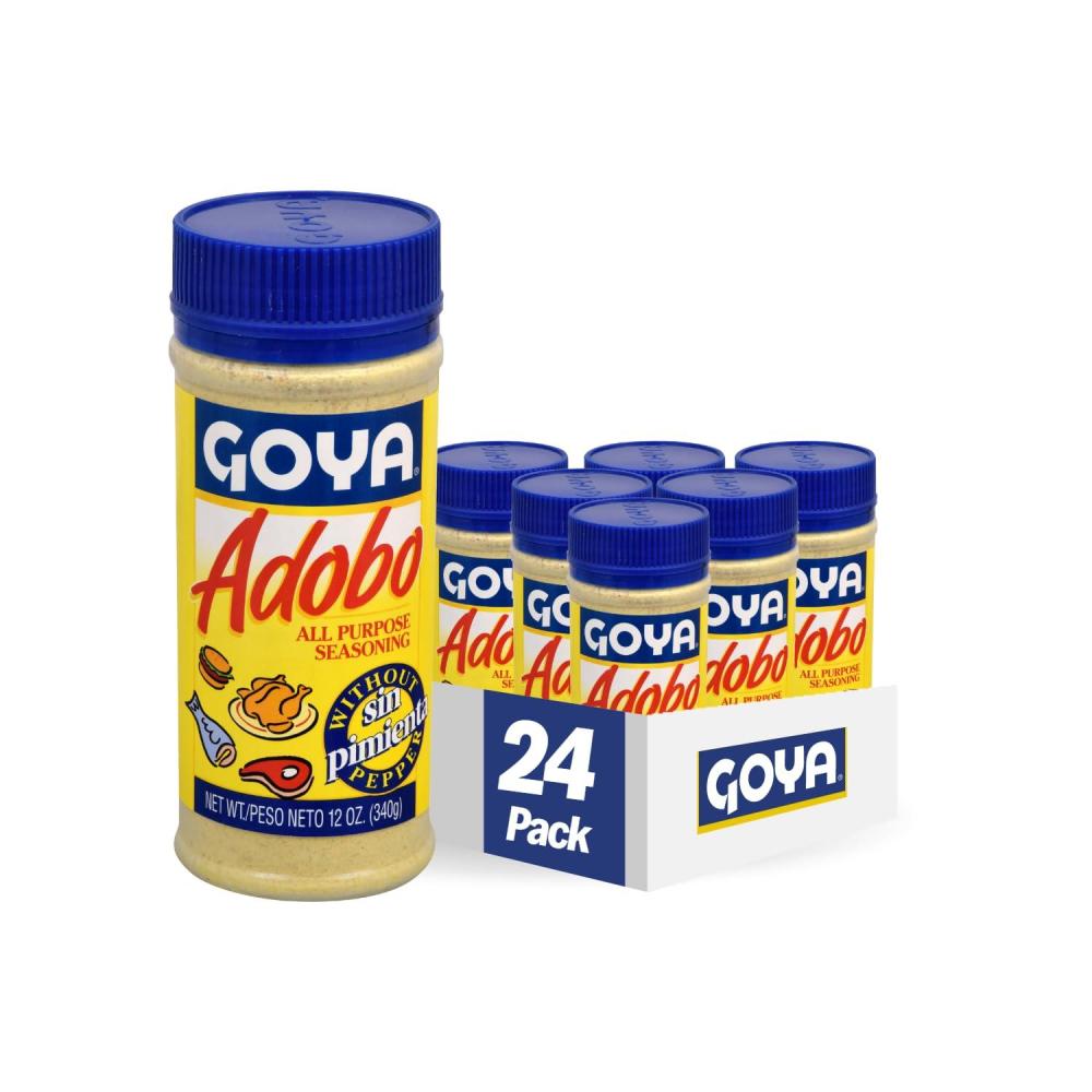 image:imageGoya Foods Adobo without Pepper 12Ounce Pack of 24 3823Without Pepper