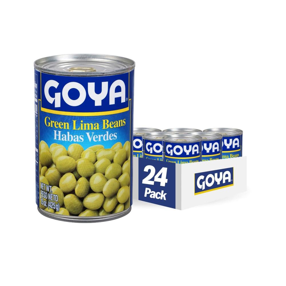 image:imageGoya Foods Green Lima Beans 15 Ounce Pack of 24