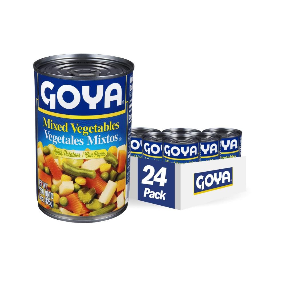 image:imageGoya Foods Mixed Vegetables 15 Ounce Pack of 24
