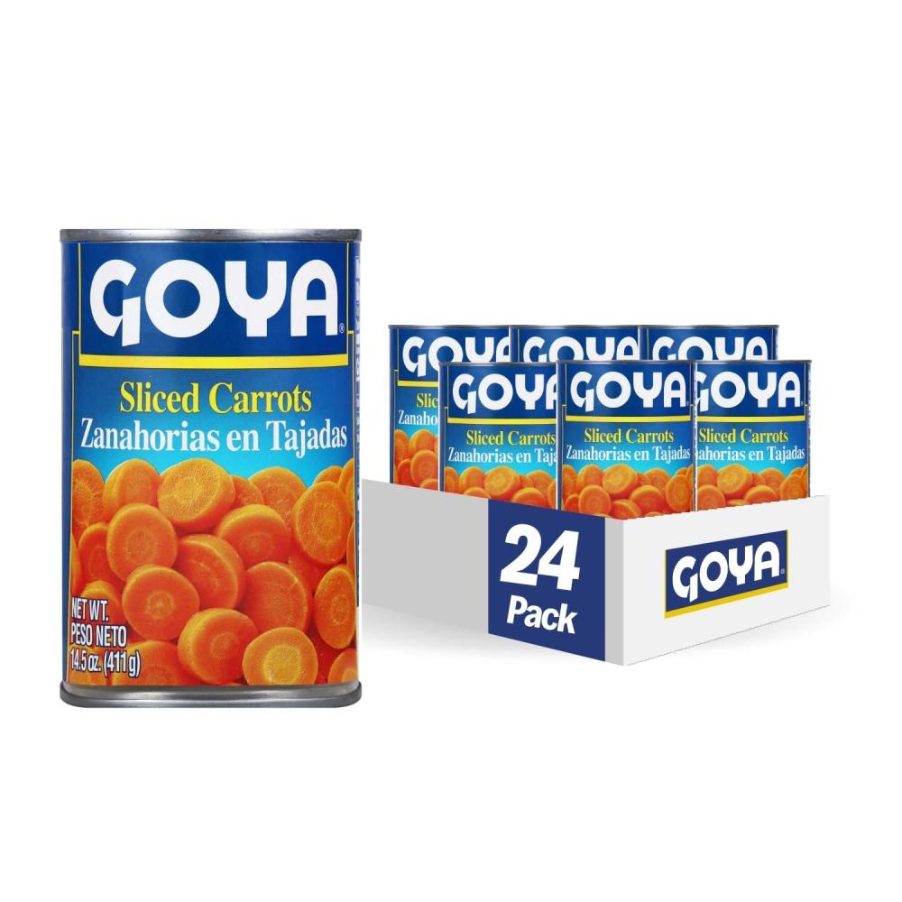 image:imageGoya Foods Sliced Carrots 145Ounce Pack of 24