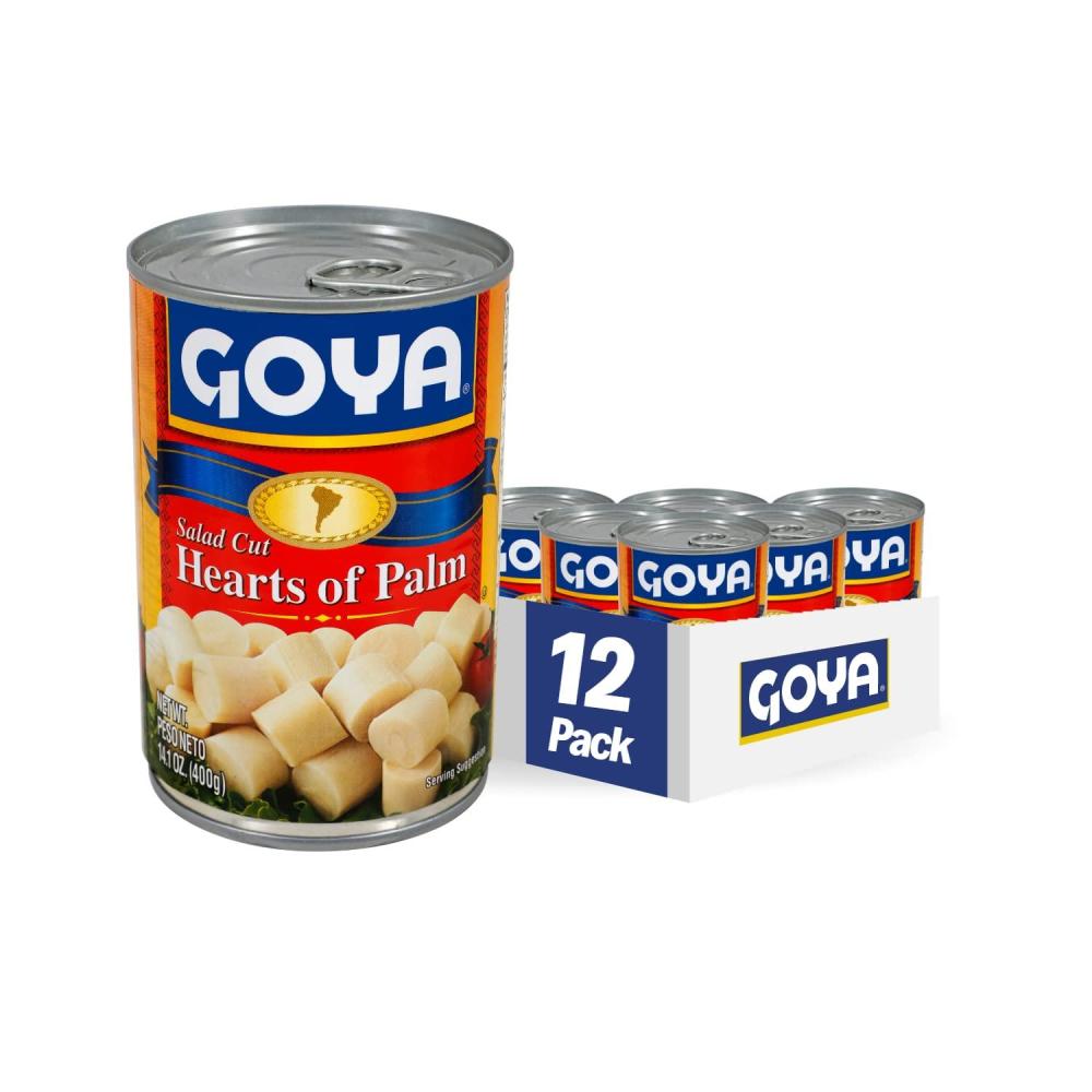 image:imageGoya Foods Whole Hearts of Palm Palmitos 141 Ounce Pack of 12Salad Cut