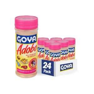 image:imageGoya Foods Adobo All Purpose Seasoning Light without Pepper 8 Ounce Pack of 24Saffron