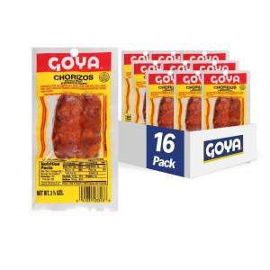 image:imageGoya Foods Chorizo 35 Ounce Pack of 16Smoked