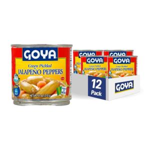 image:imageGoya Foods Green Pickled Jalapeno Peppers Whole 11 Ounce Pack of 12