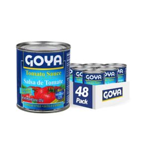 image:imageGoya Foods Low Sodium Tomato Sauce 8 Ounce Pack of 48