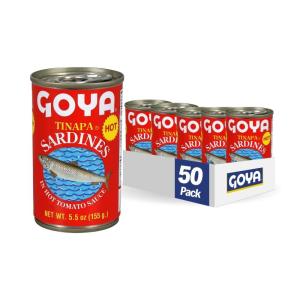 image:imageGoya Foods Sardines in Tomato Sauce 15Ounce Pack of 24sardines in tomato sause