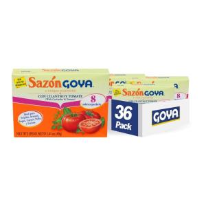 image:imageGoya Foods Sazn Seasoning with Cilantro amp Tomato 141 Ounce Pack of 36141 Ounce Pack of 36