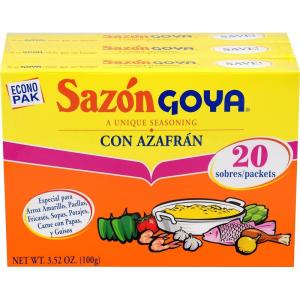 image:imageGoya Sazn Seasoning With Azafran 352 Ounce Pack of 3352 Ounce Pack of 3