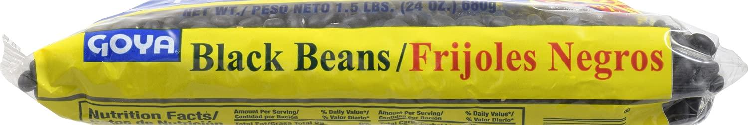 image:imageGoya Black Beans Dry 4 Lb Bag24 Ounce Pack of 18