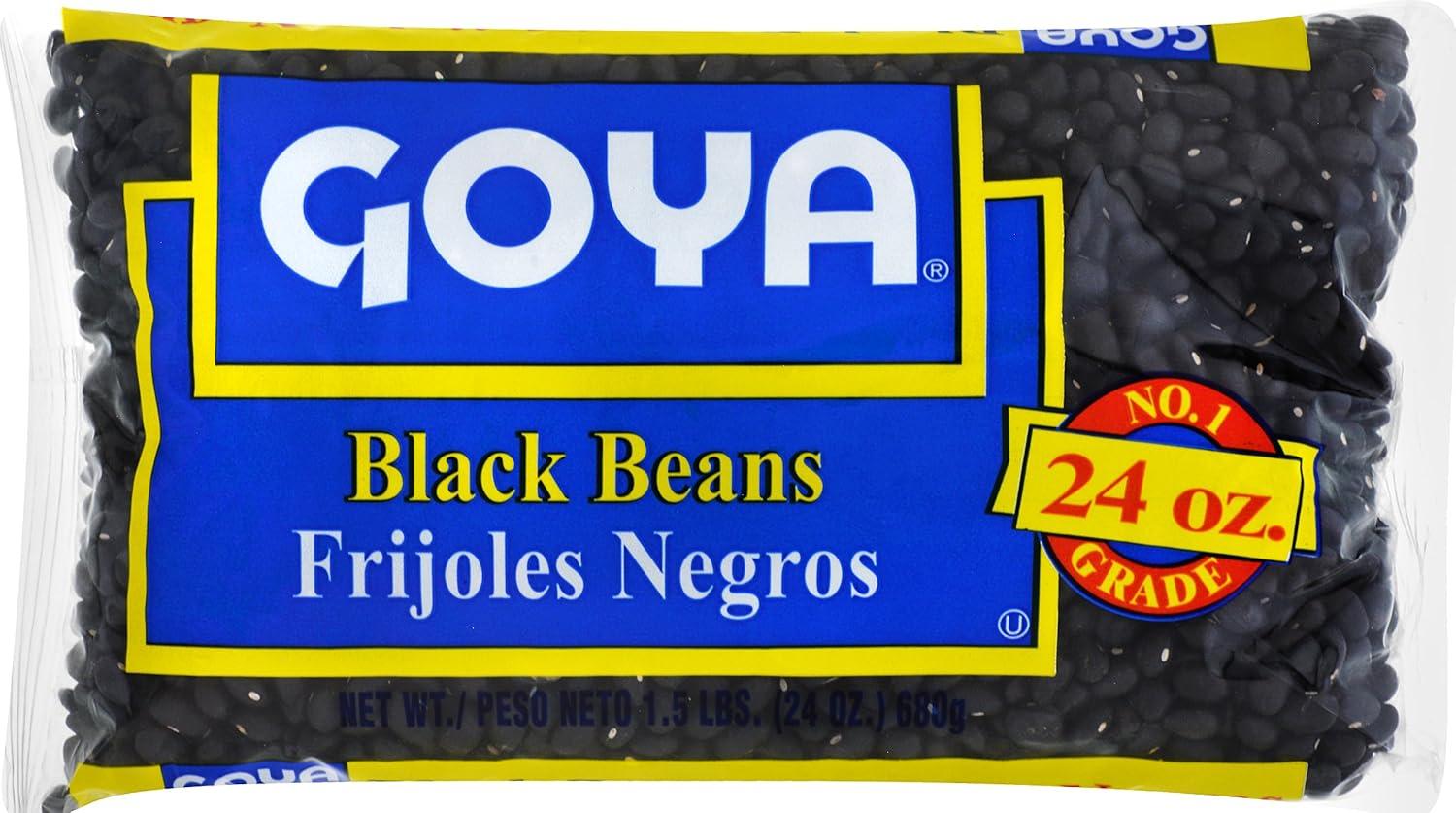 image:imageGoya Black Beans Dry 4 Lb Bag24 Ounce Pack of 18