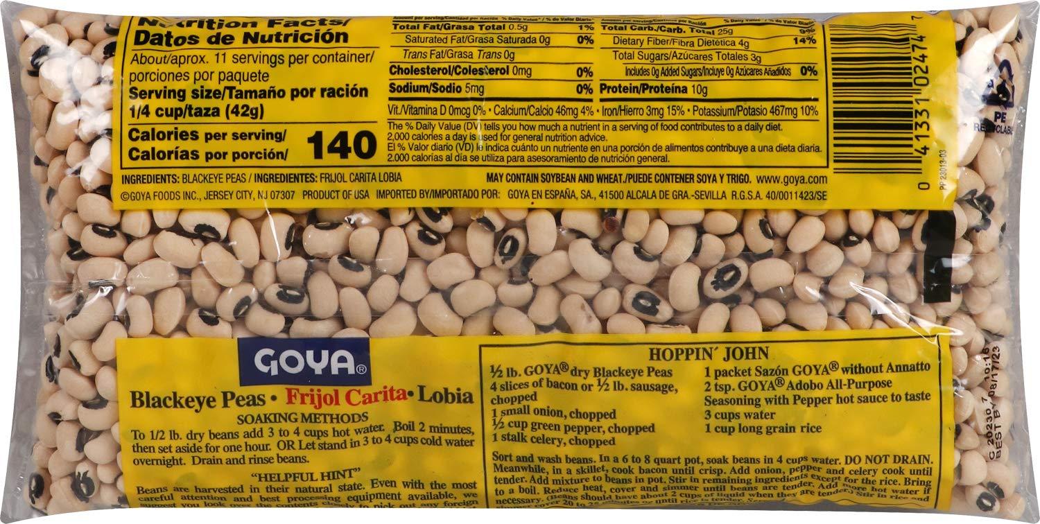 image:imageGoya Blackeye Peas Dry 16 Ounce
