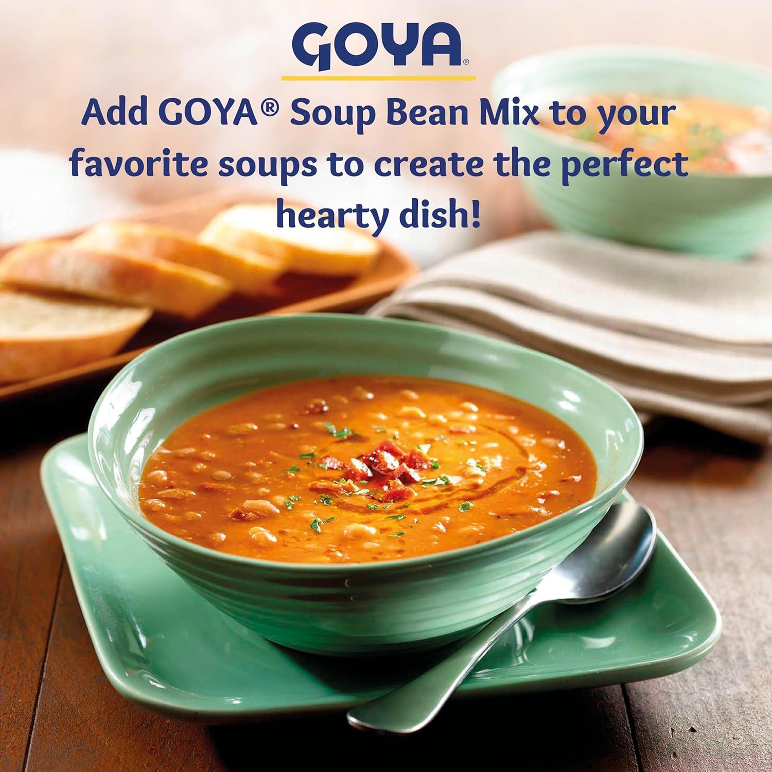 image:imageGoya Foods 16 Bean Soup Mix Dry 16 Ounce Pack of 24Bean