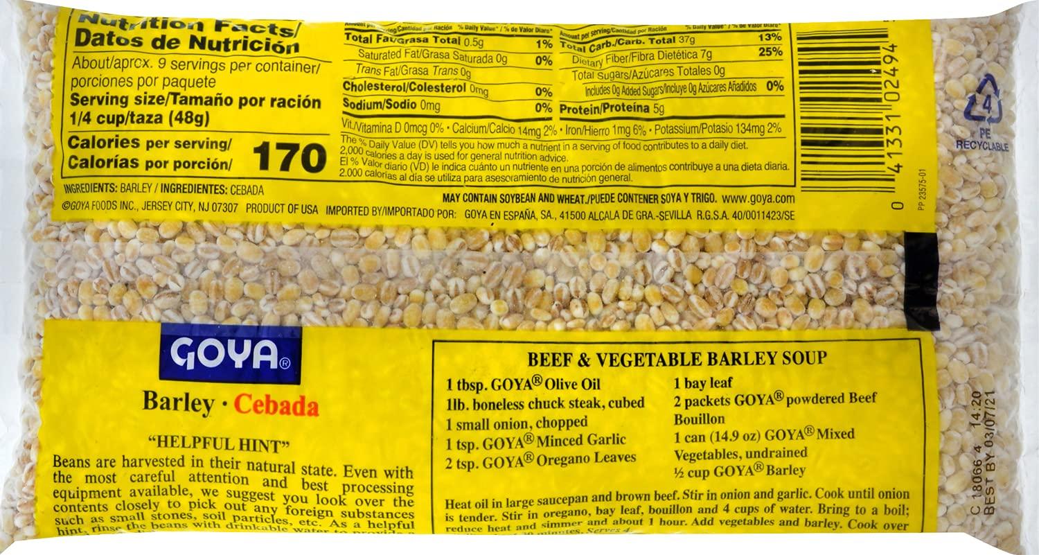 image:imageGoya Foods Barley Dry 16 Ounce Pack of 24