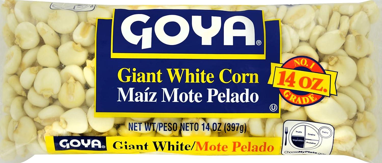 image:imageGoya Foods Giant White Corn Dry 14 Ounce Pack of 24White Corn