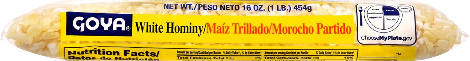 image:imageGoya Foods Giant White Corn Dry 14 Ounce Pack of 24horminy corn