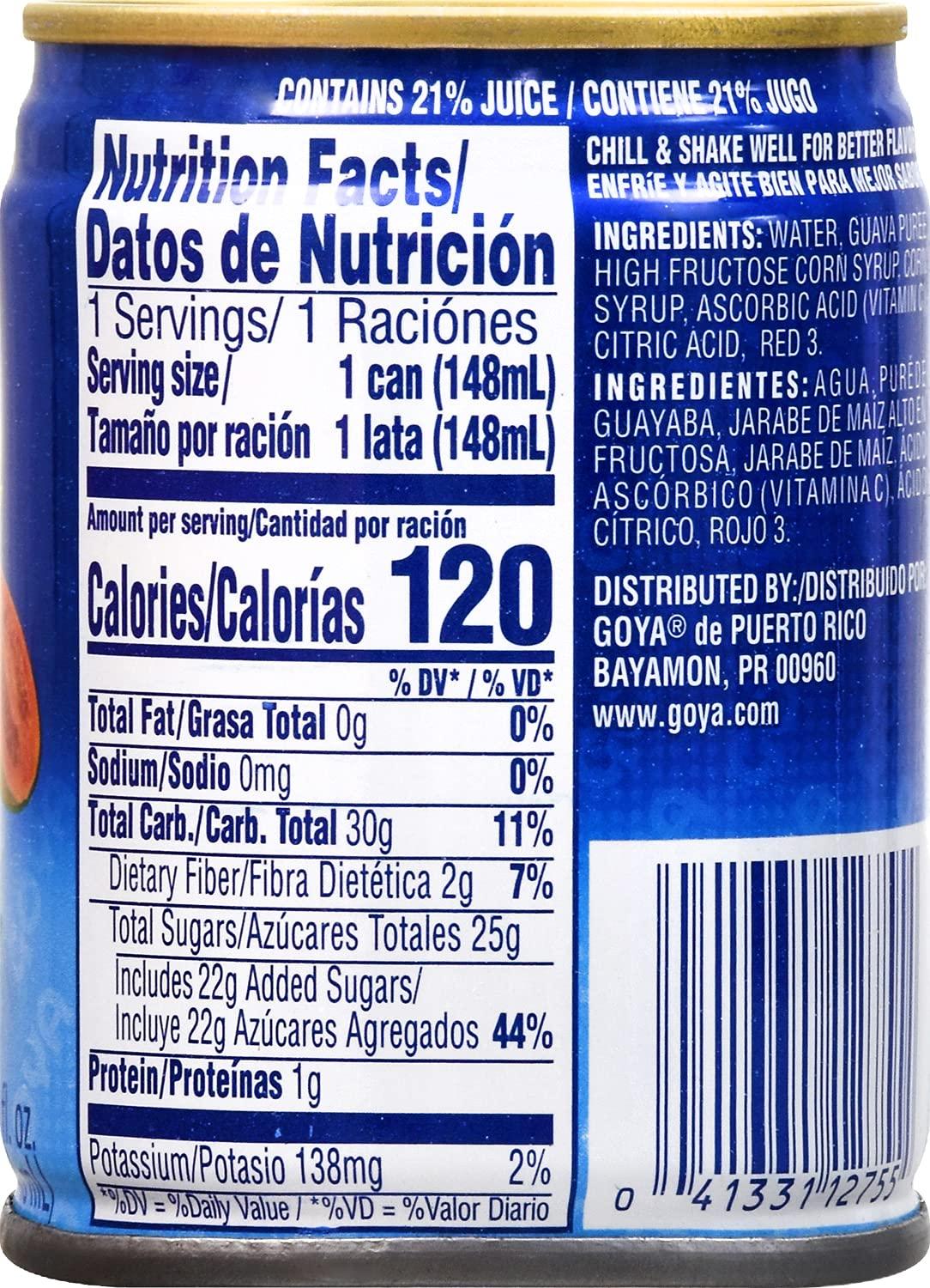 image:imageGoya Foods Guava Nectar 96 Fl Oz Pack of 245 Fl Oz Pack of 48