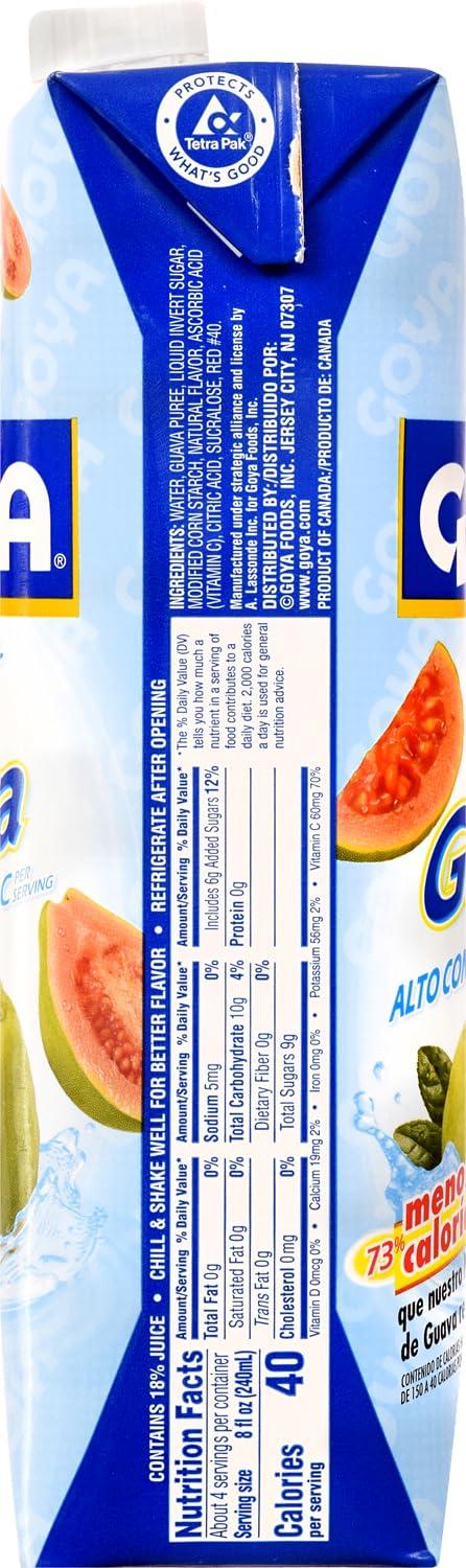image:imageGoya Foods Light Guava Nectar 338 Fl Oz Pack of 12