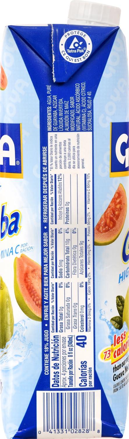 image:imageGoya Foods Light Guava Nectar 338 Fl Oz Pack of 12