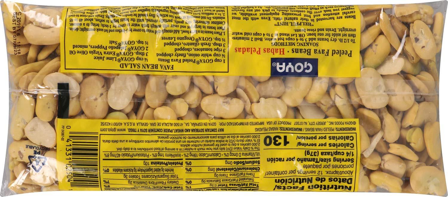 image:imageGoya Foods Peeled Fava Beans Dry 16 Ounce Pack of 24