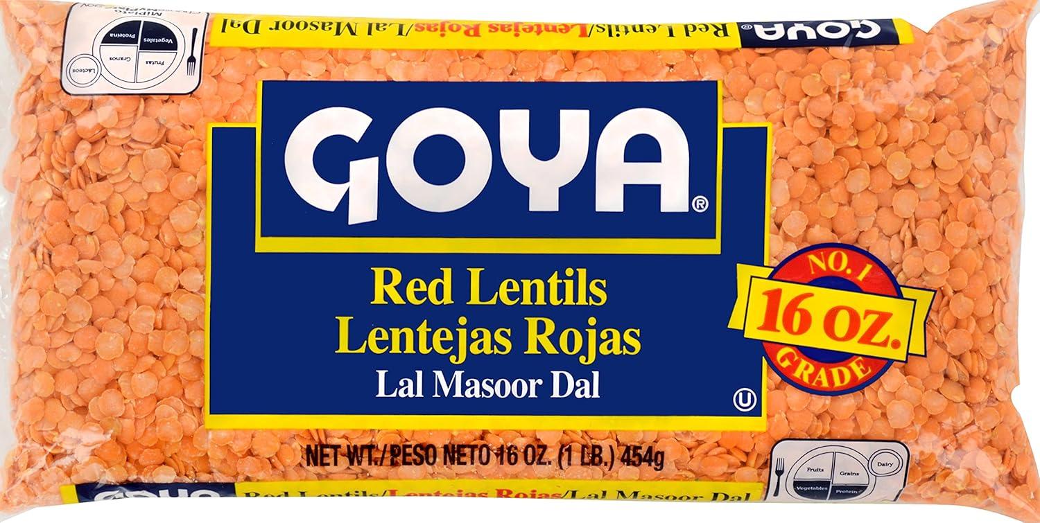 image:imageGoya Foods Red Lentils Dry 16 Ounce Pack of 24