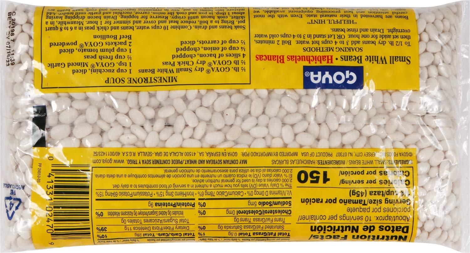 image:imageGoya Foods Small White Beans Dry 16 Ounce Pack of 24