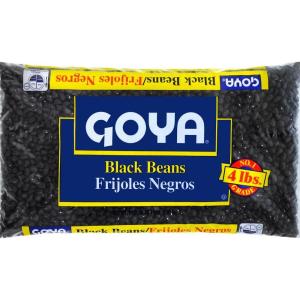 image:imageGoya Black Beans Dry 4 Lb Bag64 Ounce Pack of 1
