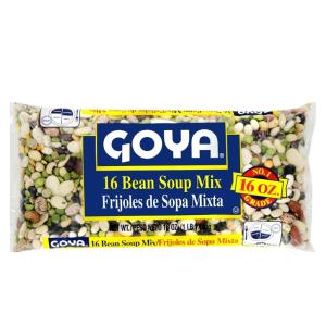 image:imageGoya Foods 16 Bean Soup Mix Dry 16 Ounce Pack of 24Bean