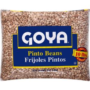 image:imageGoya Foods Dry Pinto Beans 10 Pound160 Ounce Pack of 1