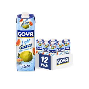 image:imageGoya Foods Light Guava Nectar 338 Fl Oz Pack of 12