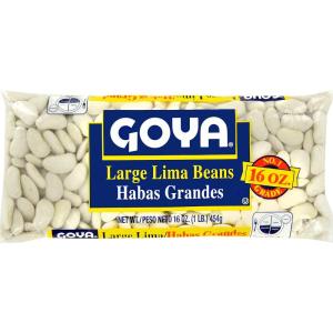 image:imageGoya Large Lima Beans Dry 1 Pound Bag