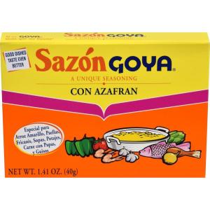 image:imageSazn Natural and Complete by Goya Low Sodium Latin Spice Blend for Poultry Seafood Meat and Vegetables All Purpose Mexican Seasoning No Salt Added 352oz Carton141 Ounce Pack of 1